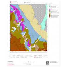 L27d1 Paftası 1/25.000 Ölçekli Vektör Jeoloji Haritası