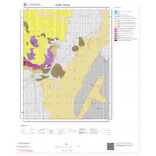 L28a4 Paftası 1/25.000 Ölçekli Vektör Jeoloji Haritası