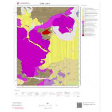 L 28-c3 Paftası 1/25.000 ölçekli Jeoloji Haritası