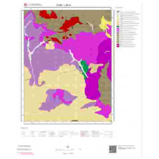 L28c4 Paftası 1/25.000 Ölçekli Vektör Jeoloji Haritası