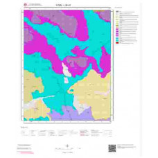 L28d4 Paftası 1/25.000 Ölçekli Vektör Jeoloji Haritası