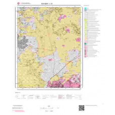 L 33 Paftası 1/100.000 ölçekli Jeoloji Haritası