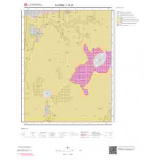 L33b1 Paftası 1/25.000 Ölçekli Vektör Jeoloji Haritası