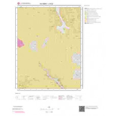 L33b2 Paftası 1/25.000 Ölçekli Vektör Jeoloji Haritası