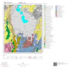 L34 Paftası 1/100.000 Ölçekli Vektör Jeoloji Haritası