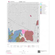 L 34-c1 Paftası 1/25.000 ölçekli Jeoloji Haritası