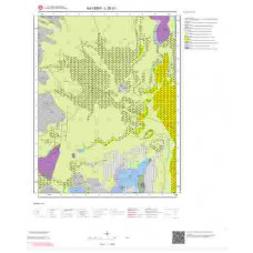 L35b1 Paftası 1/25.000 Ölçekli Vektör Jeoloji Haritası