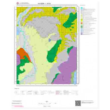 L35b3 Paftası 1/25.000 Ölçekli Vektör Jeoloji Haritası