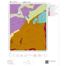 L 35-d3 Paftası 1/25.000 ölçekli Jeoloji Haritası