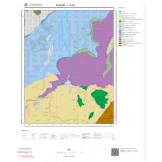 L35d4 Paftası 1/25.000 Ölçekli Vektör Jeoloji Haritası