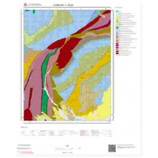 L36a3 Paftası 1/25.000 Ölçekli Vektör Jeoloji Haritası