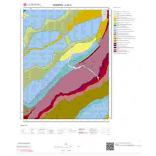 L36b1 Paftası 1/25.000 Ölçekli Vektör Jeoloji Haritası