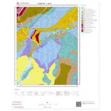 L 36-b4 Paftası 1/25.000 ölçekli Jeoloji Haritası
