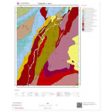 L36d1 Paftası 1/25.000 Ölçekli Vektör Jeoloji Haritası