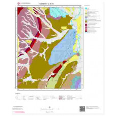 L 36-d2 Paftası 1/25.000 ölçekli Jeoloji Haritası