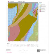 L36d3 Paftası 1/25.000 Ölçekli Vektör Jeoloji Haritası
