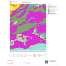 L37a2 Paftası 1/25.000 Ölçekli Vektör Jeoloji Haritası
