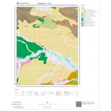 L37c2 Paftası 1/25.000 Ölçekli Vektör Jeoloji Haritası