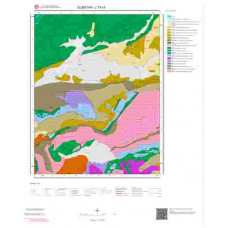 L37c4 Paftası 1/25.000 Ölçekli Vektör Jeoloji Haritası