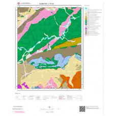 L37d3 Paftası 1/25.000 Ölçekli Vektör Jeoloji Haritası