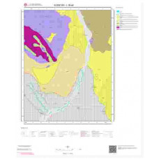 L38a3 Paftası 1/25.000 Ölçekli Vektör Jeoloji Haritası