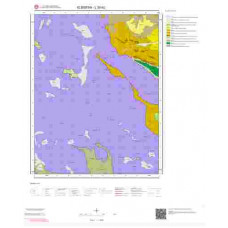 L38b2 Paftası 1/25.000 Ölçekli Vektör Jeoloji Haritası
