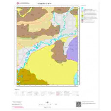 L38d1 Paftası 1/25.000 Ölçekli Vektör Jeoloji Haritası
