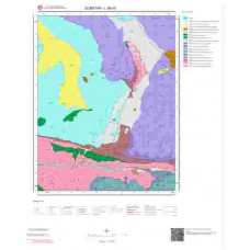 L38d3 Paftası 1/25.000 Ölçekli Vektör Jeoloji Haritası