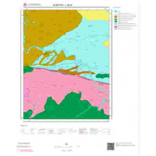 L38d4 Paftası 1/25.000 Ölçekli Vektör Jeoloji Haritası