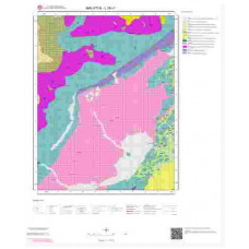 L39c1 Paftası 1/25.000 Ölçekli Vektör Jeoloji Haritası