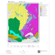 L39c3 Paftası 1/25.000 Ölçekli Vektör Jeoloji Haritası