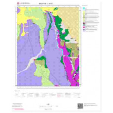 L39d1 Paftası 1/25.000 Ölçekli Vektör Jeoloji Haritası