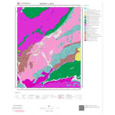 L39d3 Paftası 1/25.000 Ölçekli Vektör Jeoloji Haritası