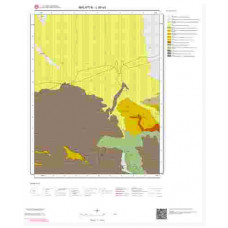 L 40-a3 Paftası 1/25.000 ölçekli Jeoloji Haritası