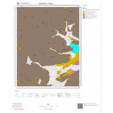 L 40-d3 Paftası 1/25.000 ölçekli Jeoloji Haritası