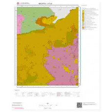 L 41-a3 Paftası 1/25.000 ölçekli Jeoloji Haritası