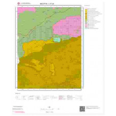 L41a4 Paftası 1/25.000 Ölçekli Vektör Jeoloji Haritası