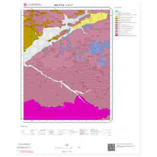 L41c1 Paftası 1/25.000 Ölçekli Vektör Jeoloji Haritası