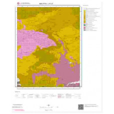 L41d1 Paftası 1/25.000 Ölçekli Vektör Jeoloji Haritası