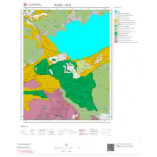 L42b1 Paftası 1/25.000 Ölçekli Vektör Jeoloji Haritası