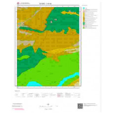 L42d4 Paftası 1/25.000 Ölçekli Vektör Jeoloji Haritası