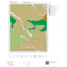 L43b2 Paftası 1/25.000 Ölçekli Vektör Jeoloji Haritası