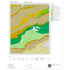 L43d1 Paftası 1/25.000 Ölçekli Vektör Jeoloji Haritası