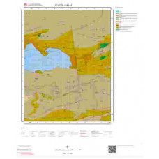L44a1 Paftası 1/25.000 Ölçekli Vektör Jeoloji Haritası