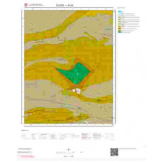 L44a2 Paftası 1/25.000 Ölçekli Vektör Jeoloji Haritası