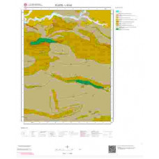 L44b2 Paftası 1/25.000 Ölçekli Vektör Jeoloji Haritası