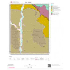 L 46-a1 Paftası 1/25.000 ölçekli Jeoloji Haritası