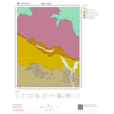 L46a2 Paftası 1/25.000 Ölçekli Vektör Jeoloji Haritası