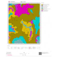 L47a1 Paftası 1/25.000 Ölçekli Vektör Jeoloji Haritası