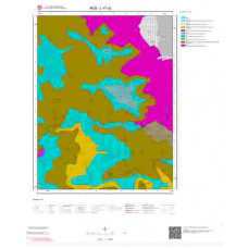 L47a2 Paftası 1/25.000 Ölçekli Vektör Jeoloji Haritası